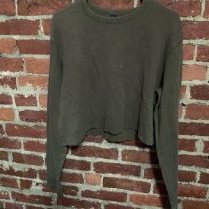 🫒 Cozy cropped Thermal 🫒